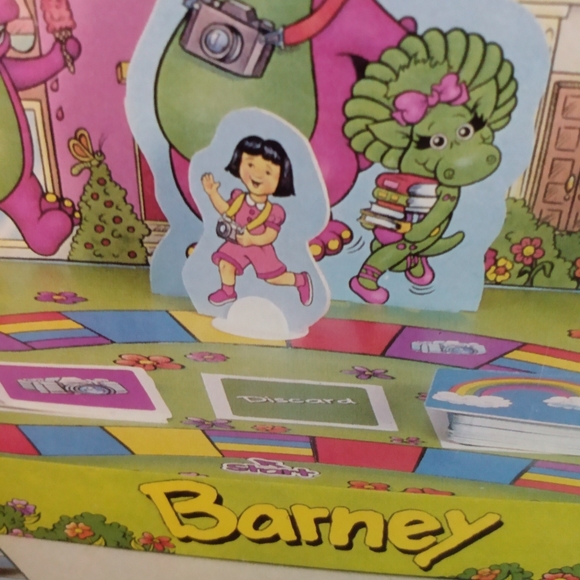 Vintage Barney Picture Game (1993). - Picture 8 of 8